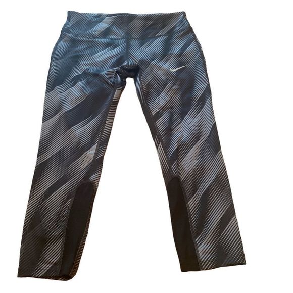 Nike Women's Dri-Fit Power Epic Running Capris Size Medium - Picture 2 of 10